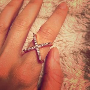 Anthropologie X ring